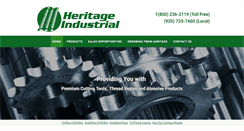 Desktop Screenshot of heritageindustrial.net